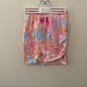 NWT Multicolored stretchy soft skirt